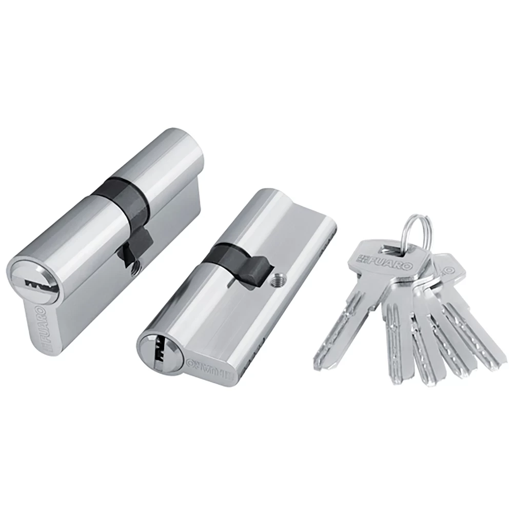 Фото Цилиндровый механизм (200 ZA/90) 2000ZAKey90(40+10+40) CP хром 5Key