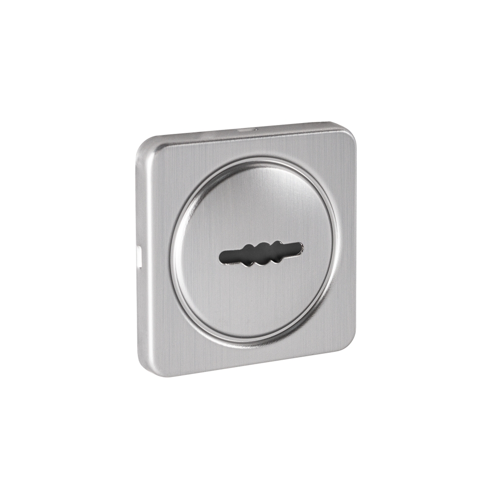 Фото Накладка на сувальдный замок ESC.S-auto.MSC/K.62 с авт.шторками SSC-16 сатинированный хром (1шт.)