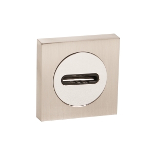 Накладка под сувальдный ключ SC.K.KM52 (SC KM) SN/CP-3 матовый никель/хром