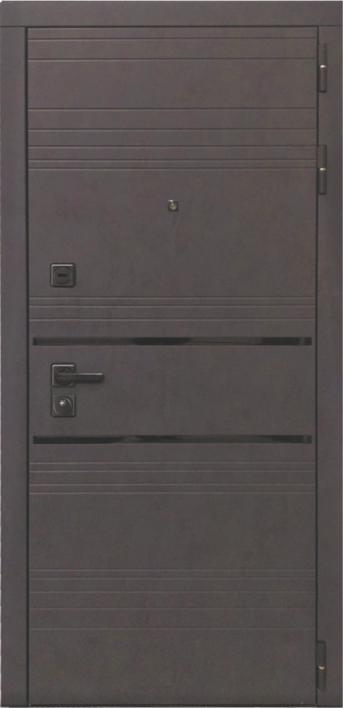 Входная дверь ДвериПРО L-43 ФЛ 244 венге DPRO198216 внешняя сторона